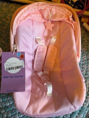 Pink Doll Car Carrier for Kids NWT